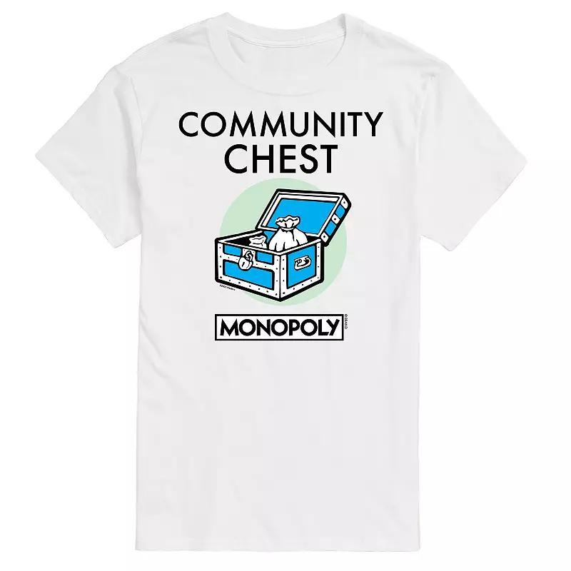 Mens Monopoly Community Chest Graphic Tee Product Image