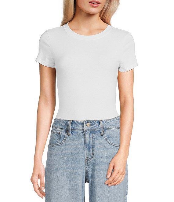 Copper Key Crew Neck Short Sleeve Bodysuit Product Image