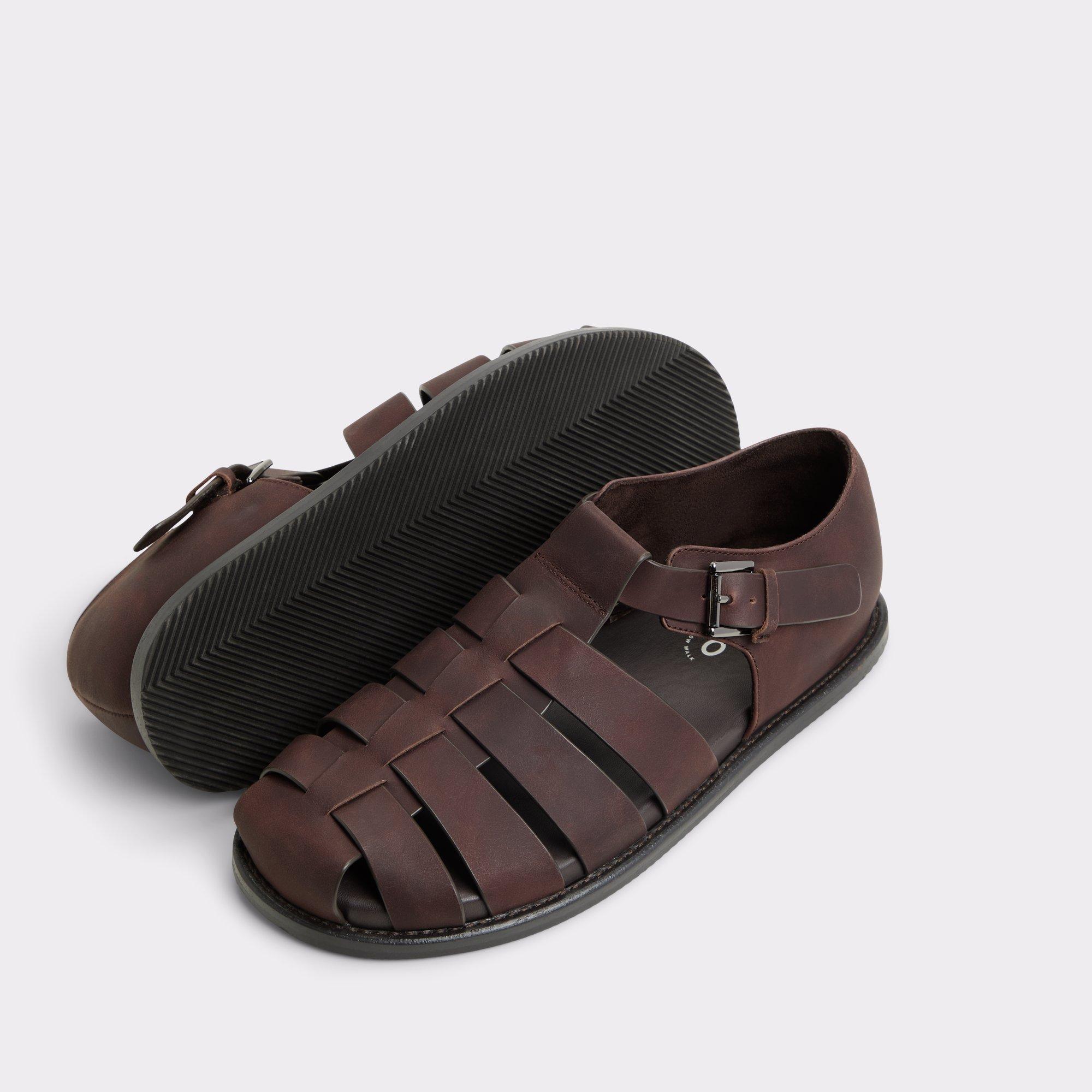 ALDO Wildhaven - Men's Sandal - Brown, Size 8 Product Image