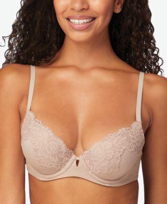 Maidenform® Comfort Devotion Your Lift™ Underwire Bra DM1195, Women's, Size: 34 B, Black Evening Blush Product Image