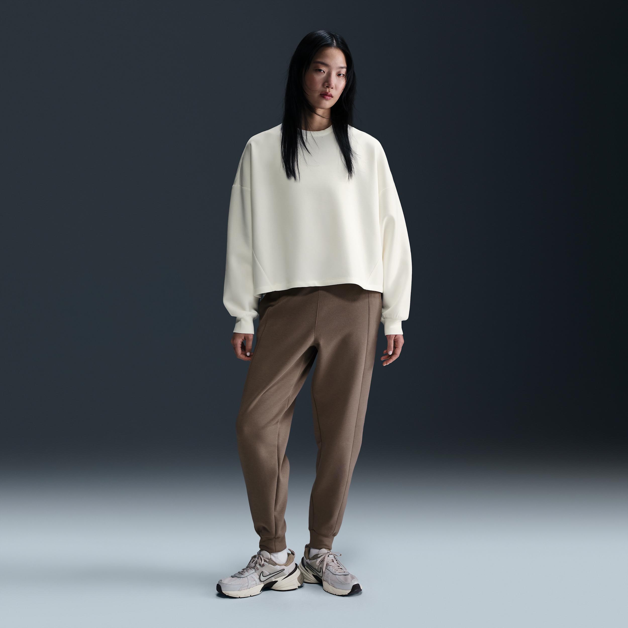 Nike Womens 24.7 ImpossiblySoft Dri-FIT Oversized Crew-Neck Top Product Image