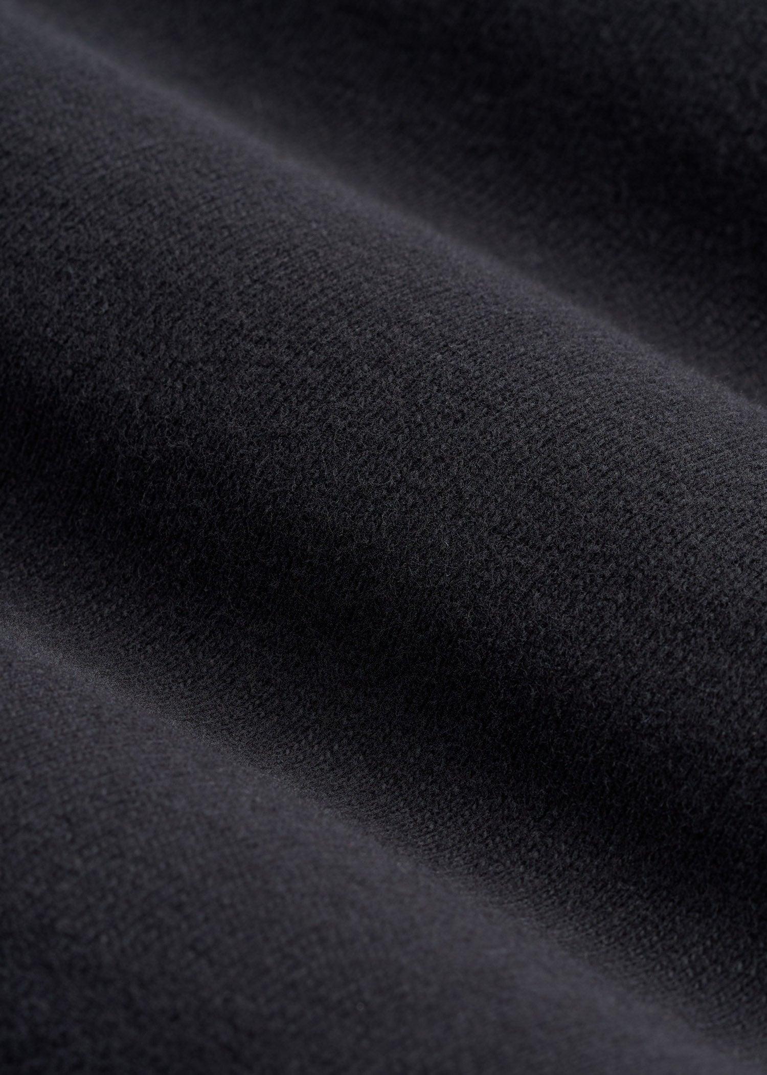 LJ&S Long Sleeve Workwear Pocket Tall Men's Tee in Black Product Image