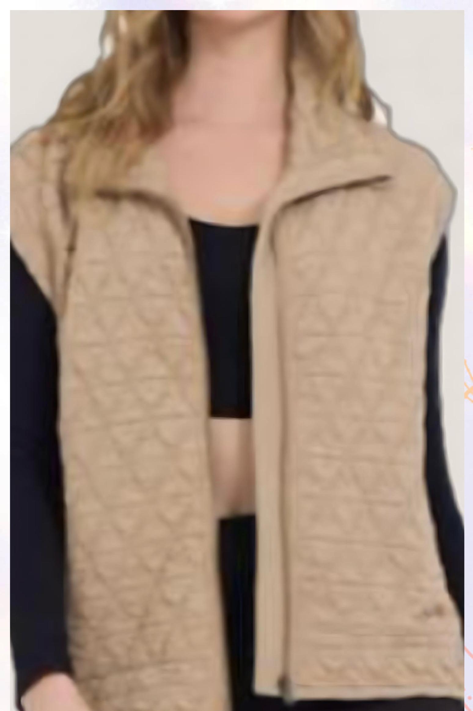 Quilted Vest Product Image