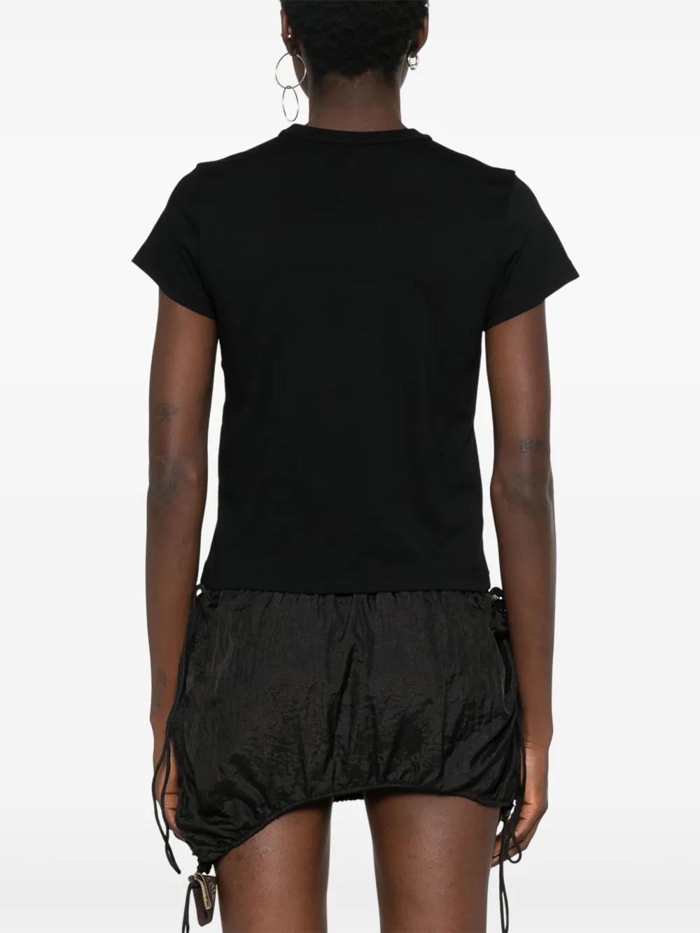 logo-print cotton T-shirt Product Image