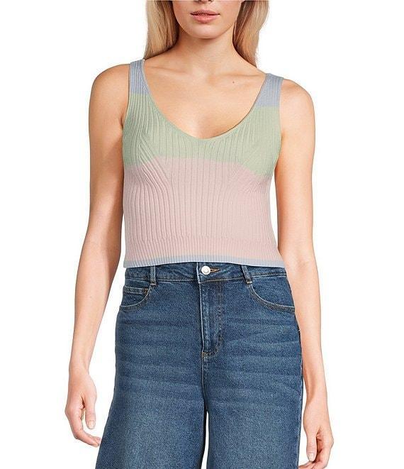 GB Coordinating Knit Sweater Tank Top Product Image