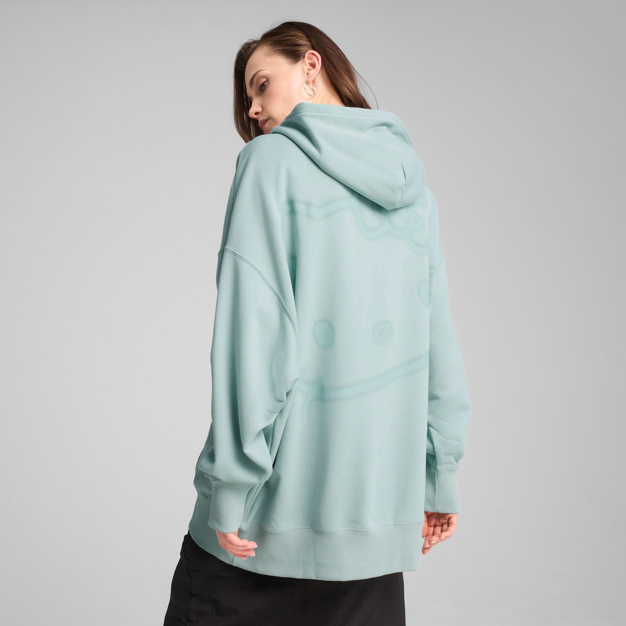 PUMA x HELLO KITTY® AND FRIENDS Women's Graphic Oversized Training Hoodie Product Image