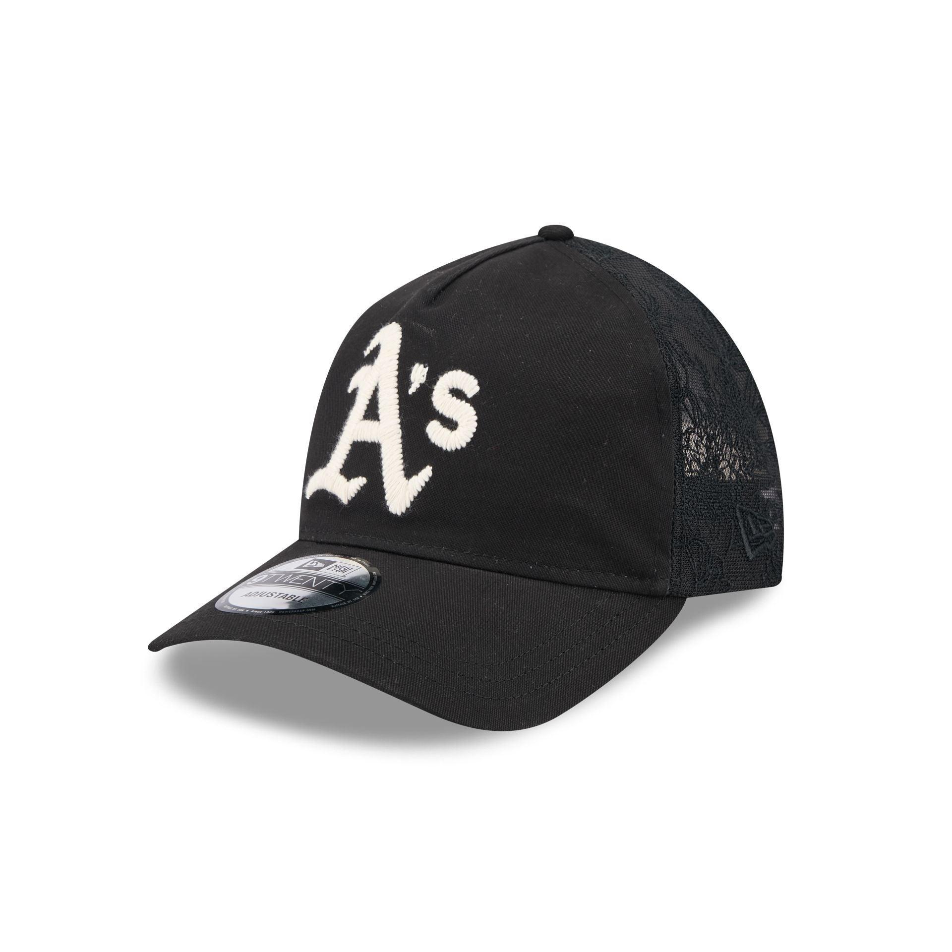 Athletics Embroidered Mesh 9TWENTY A-Frame Adjustable Hat Male Product Image