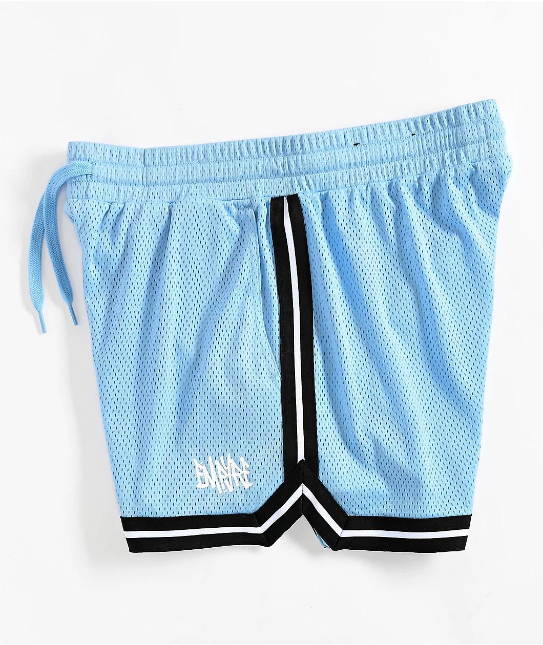 Empyre Bounce Blue Mesh Shorts Product Image