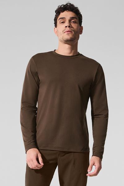 Conquer Reform Crewneck Long Sleeve - Espresso Product Image