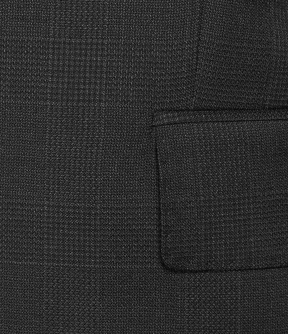 Hart Schaffner Marx New York Modern Fit Flat Front Plaid 2-Piece Suit Product Image