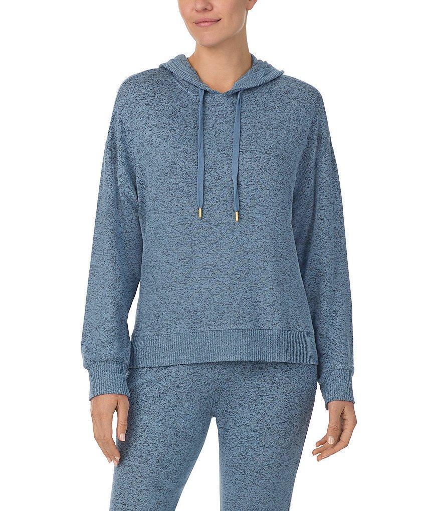 Donna Karan Knit Long Sleeve Coordinating Lounge Hoodie Product Image