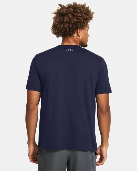 Men's UA Performance Cotton Collegiate Short Sleeve Product Image