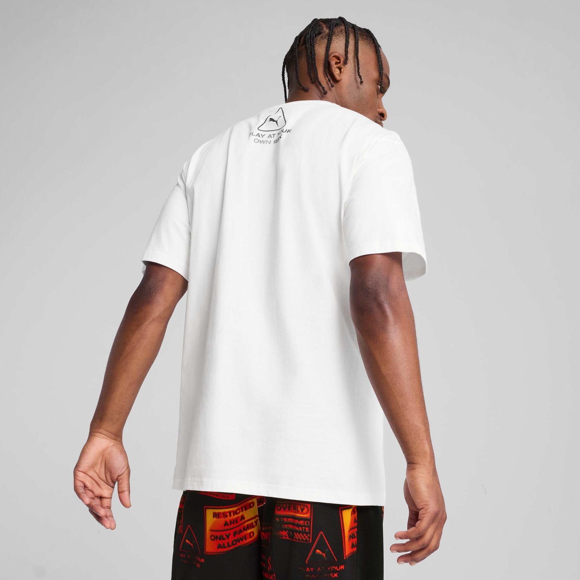 Scoot Caution Men's Graphic Tee Product Image