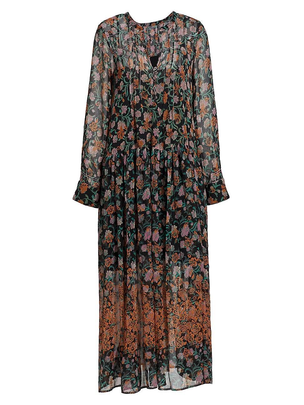 Free People See It Through Dress Combo) Women's Clothing Product Image