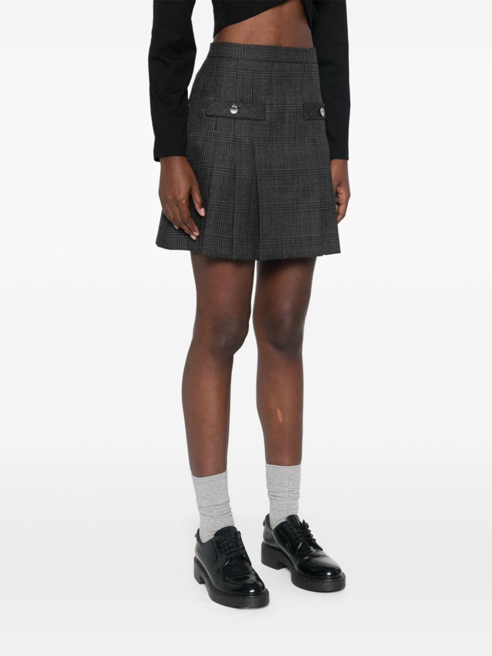 Prince of Wales-pattern skirt Product Image