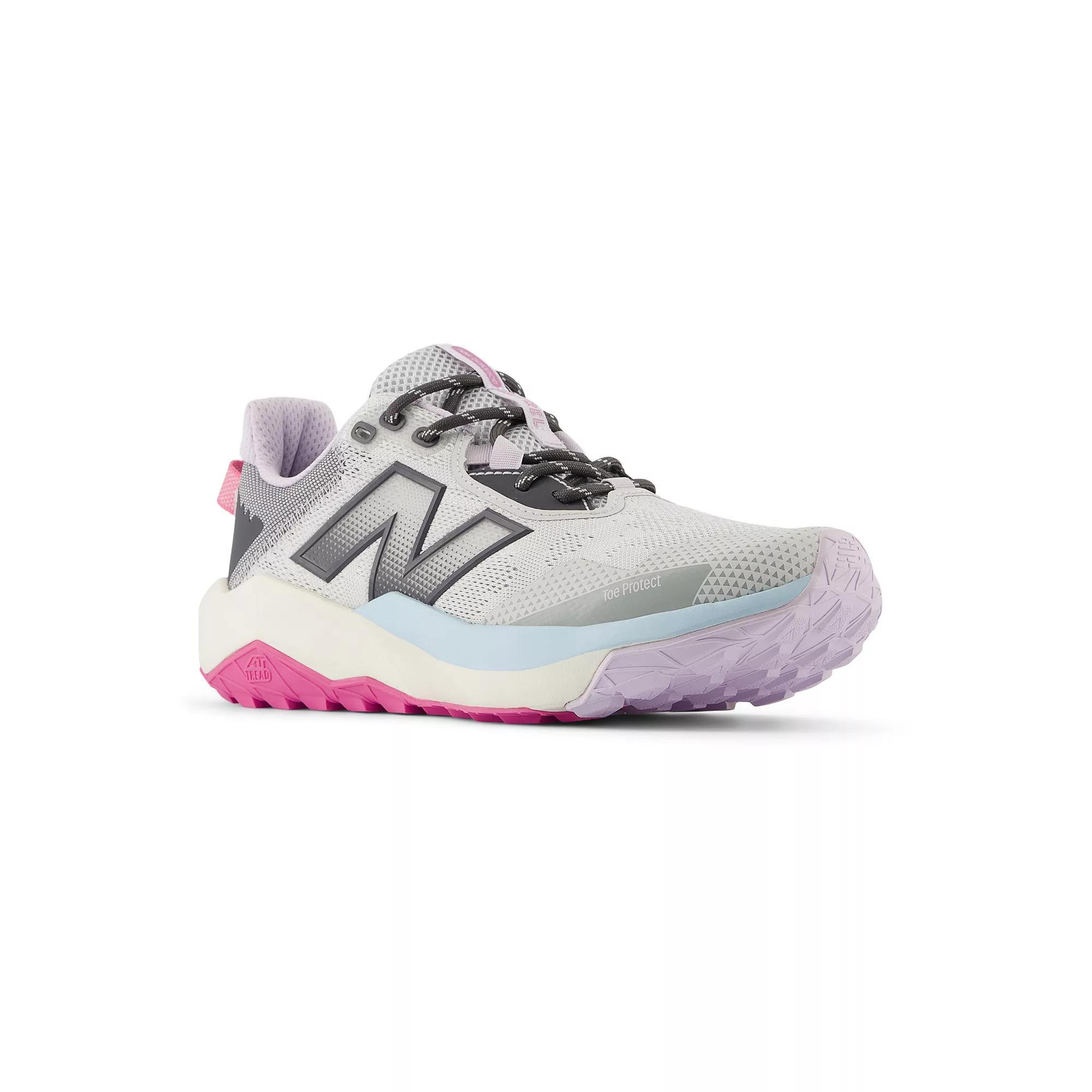 New Balance® DynaSoft Nitrel V6 Women's Trail Running Shoes, Size: 9.5, Gray Product Image