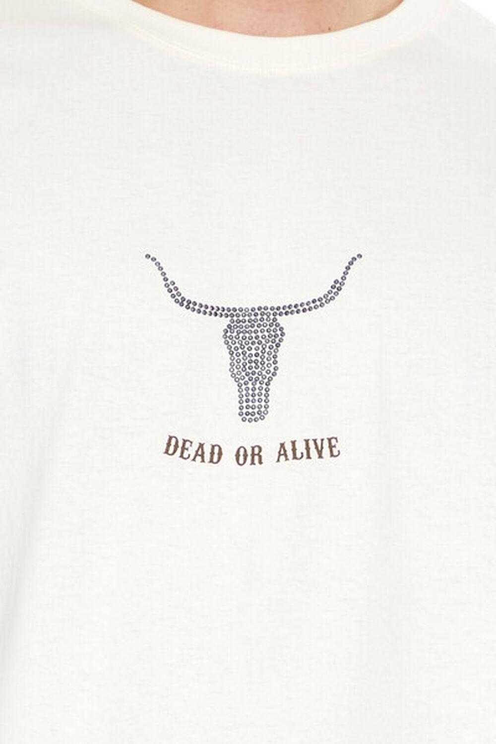 Studded Dead Or Alive Graphic Tee | Forever 21 Product Image