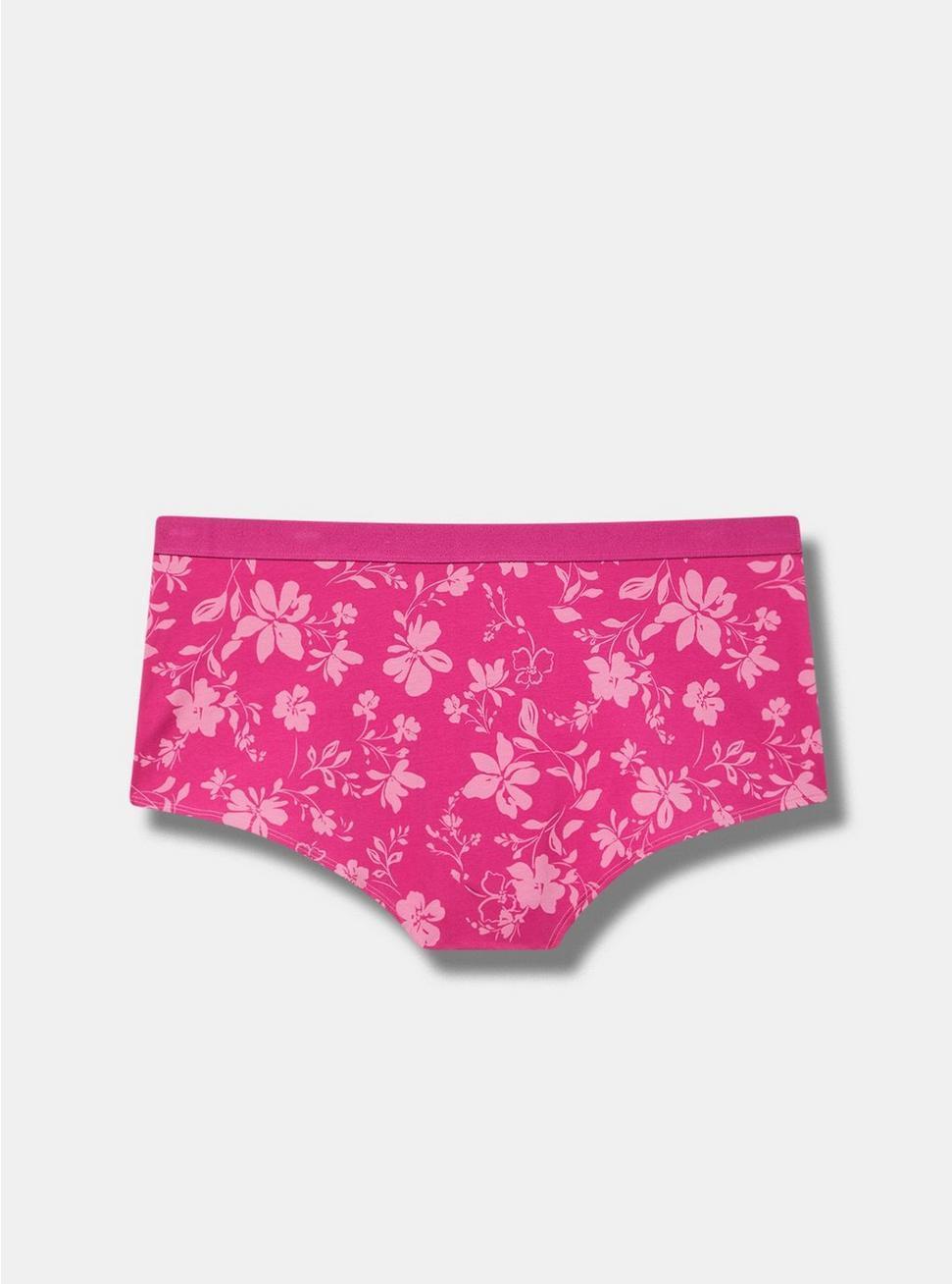 Cotton Mid-Rise Boyshort Panty Product Image