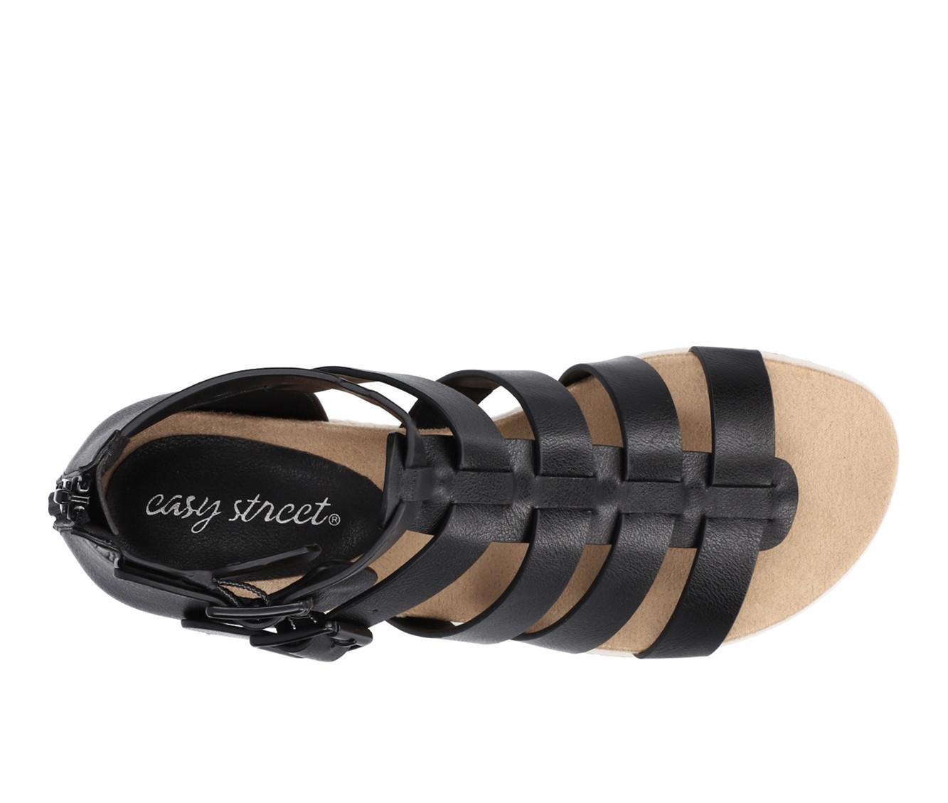 Women's Easy Street Simone Wedge Sandals Product Image