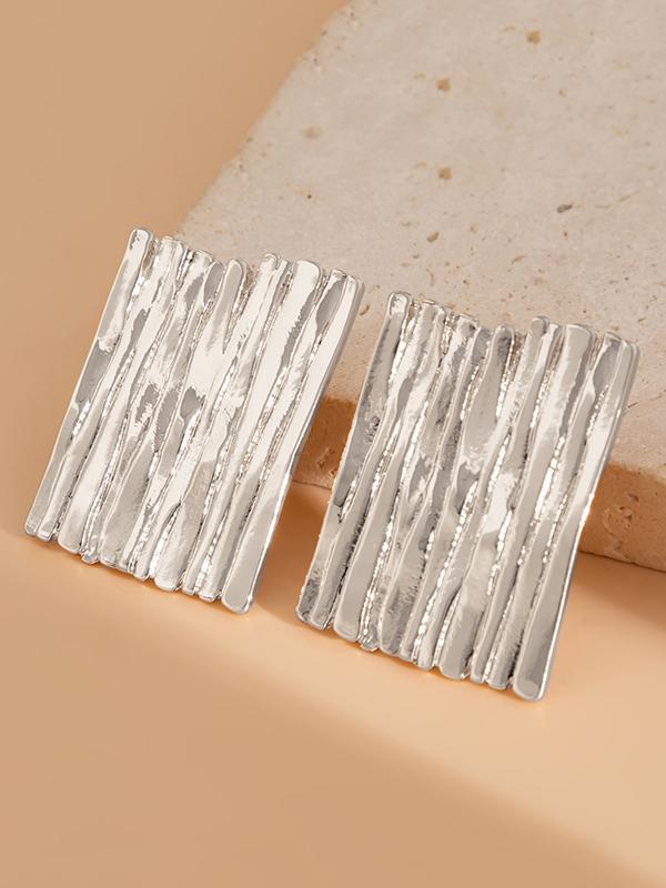 Geometric Drop Earrings Product Image