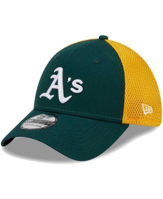 Men's New Era Green Oakland Athletics Team Neo 39THIRTY Flex Hat, Size: Medium/Large Product Image