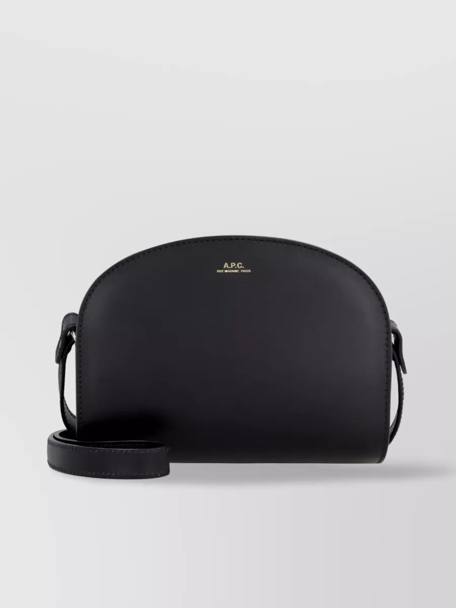 APC Compact Crossbody Shoulder Bag In Black Product Image