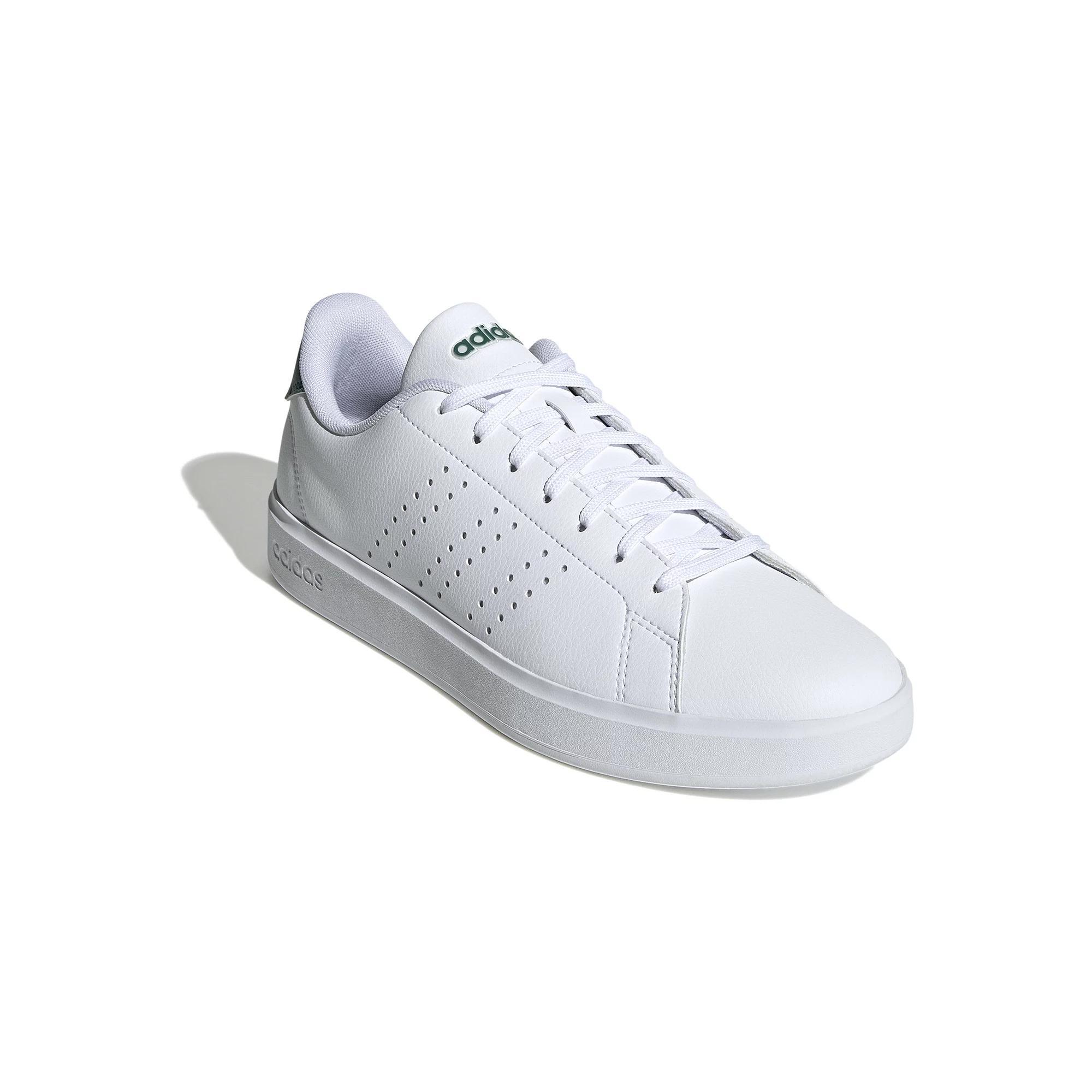 adidas Advantage 2.0 Men's Shoes, Size: 13, White Black Green Product Image