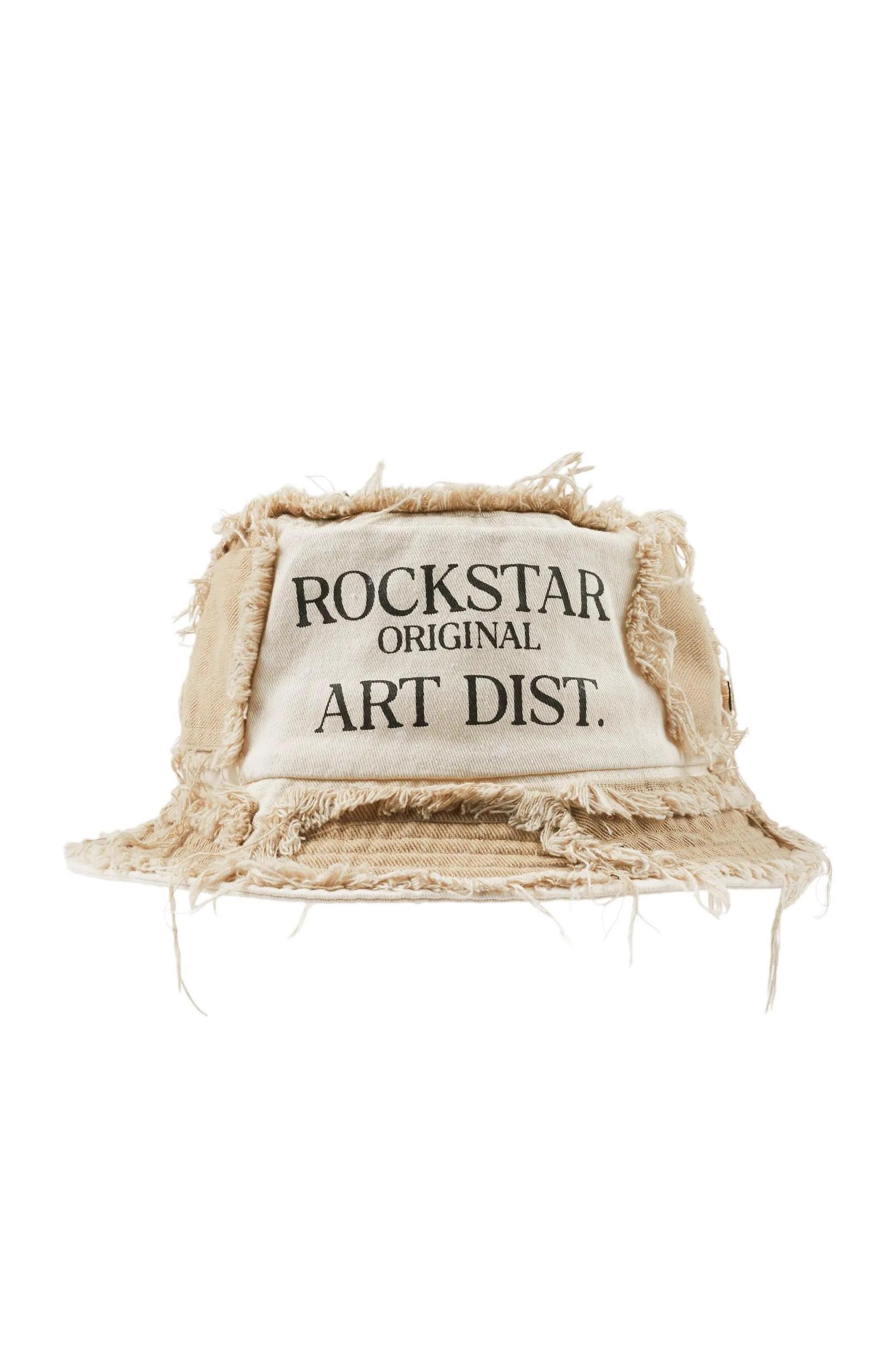 Ivo Beige Patchwork Bucket Hat Male Product Image