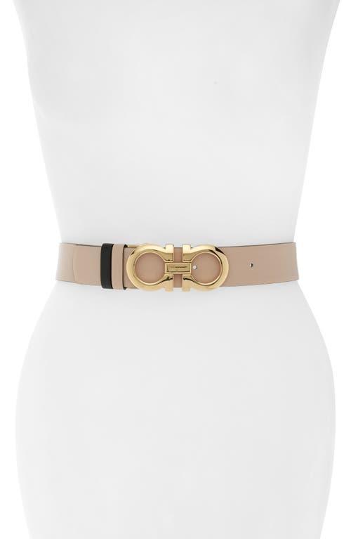 Salvatore Ferragamo Womens Adjustable & Reversible Gancini Belt Product Image