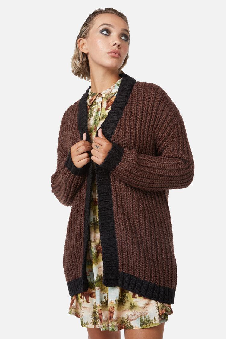 Field Work Chunky Knit Cardi Product Image