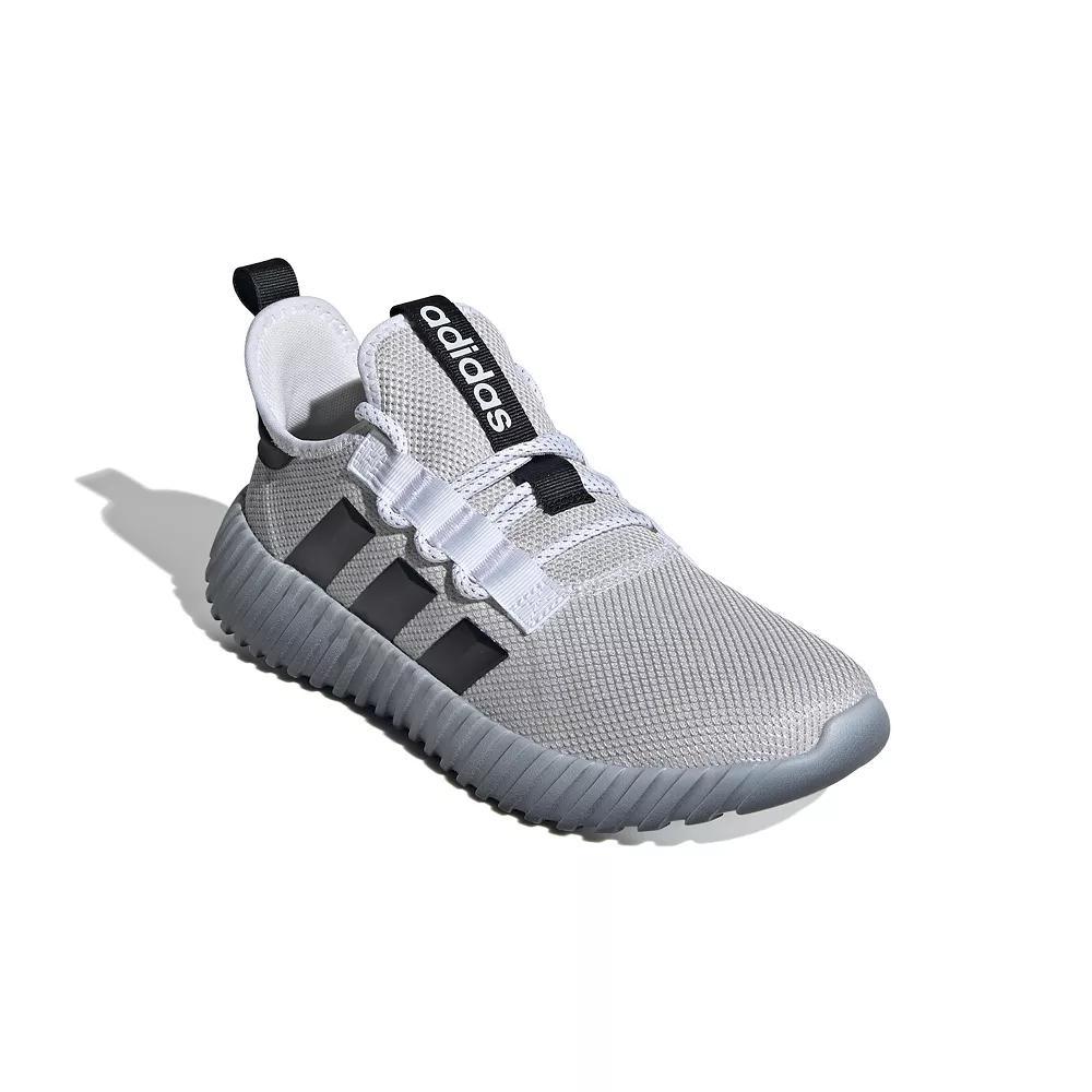 adidas Kaptir 3.0 3-Stripe Men's Running Shoes, Size: 13, White Black Gray Product Image