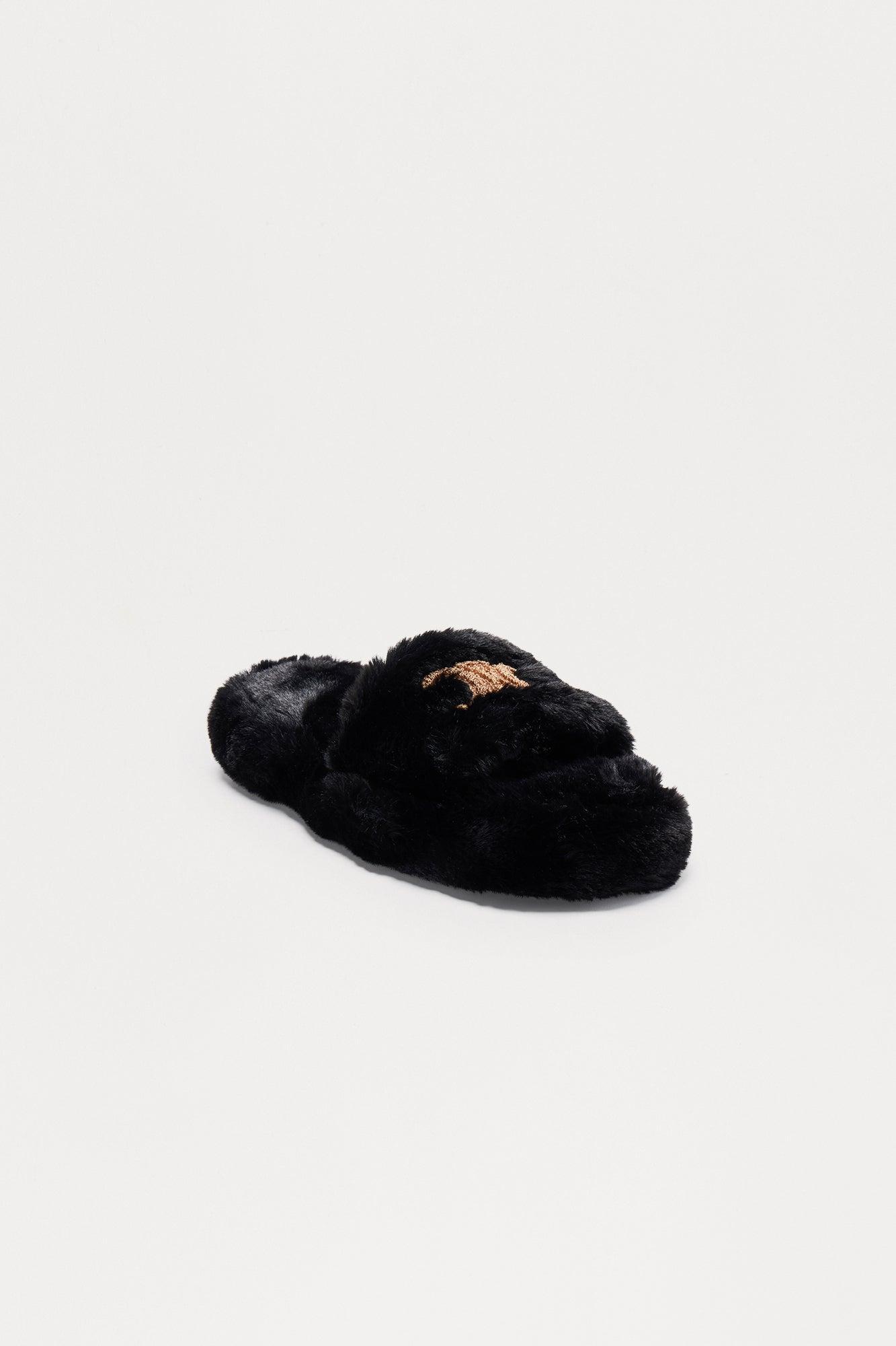 Winda Faux Fur Slippers - Cream Female Product Image
