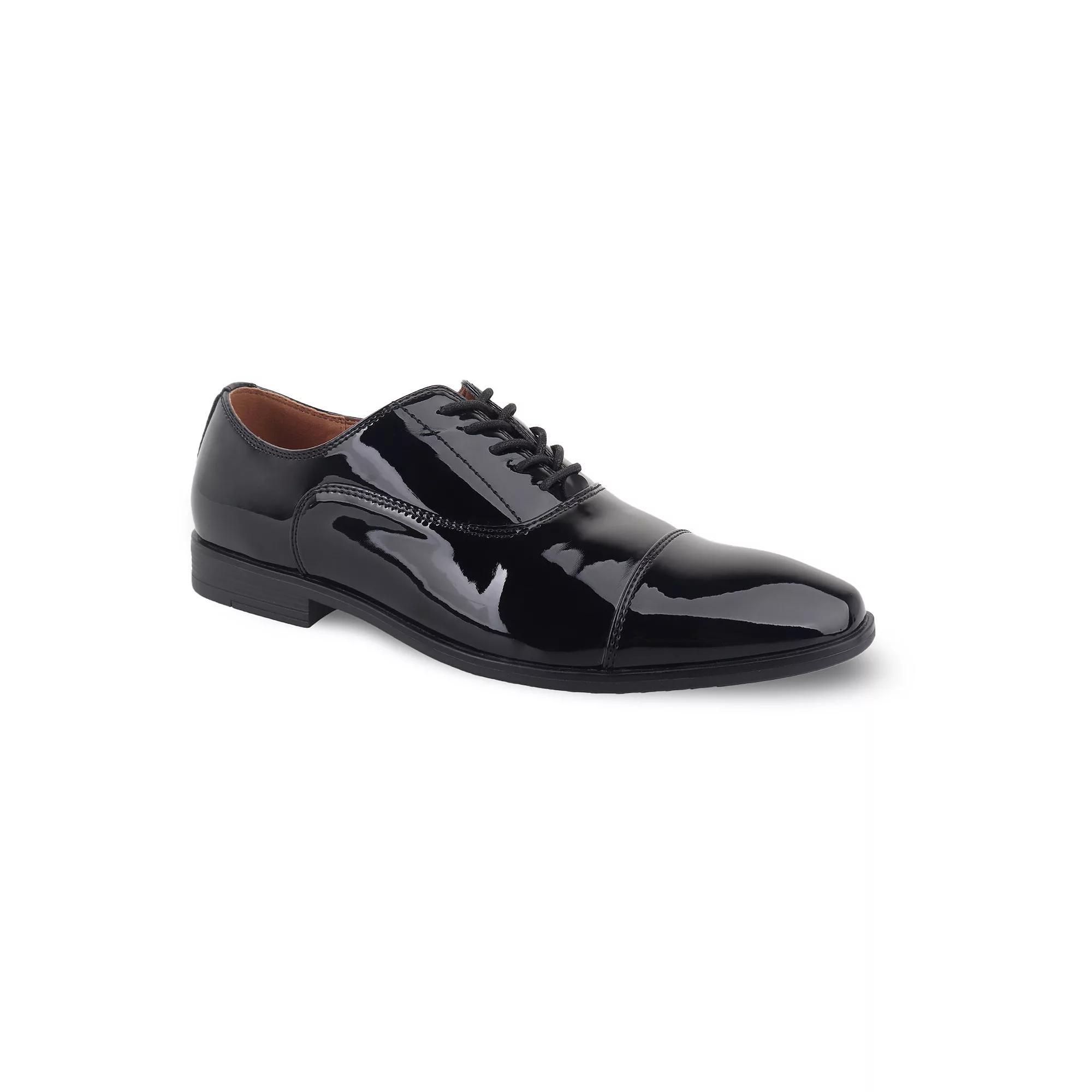 Apt. 9 Memory Foam Men's Dress Shoes, Size: 8.5, Blackpat Product Image