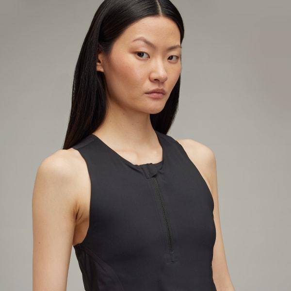 adidas Y-3 Running Fitted Top Black 2XS Womens Product Image