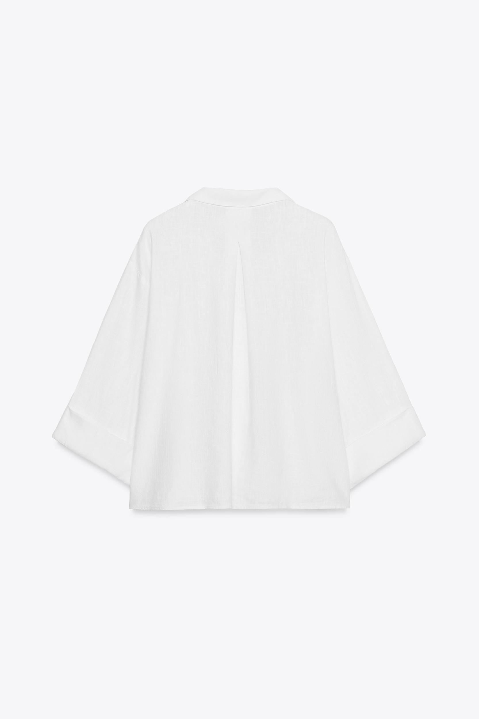 LADDER STITCH WIDE SLEEVE SHIRT Product Image