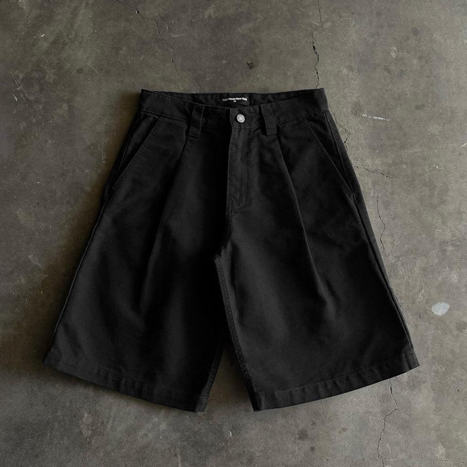 Shibuya Pleated Shorts | Baggy, Wide-Leg Product Image