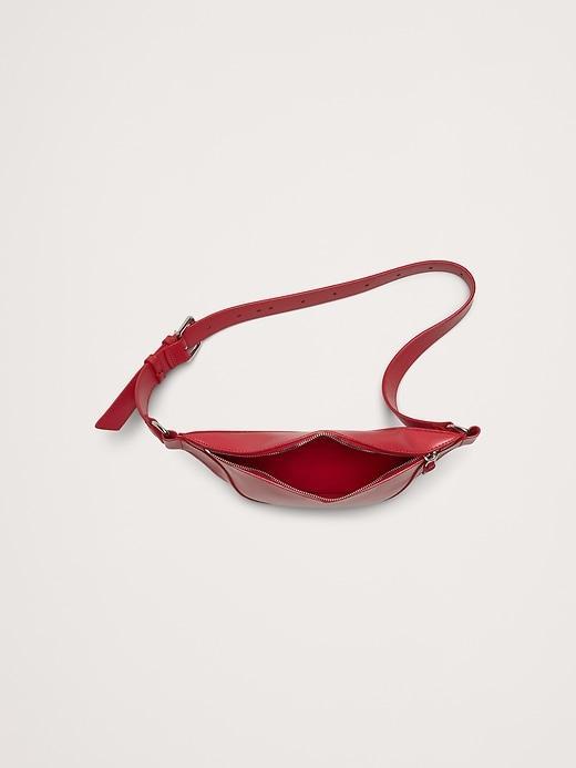 Metallic Leather Belt Bag Product Image