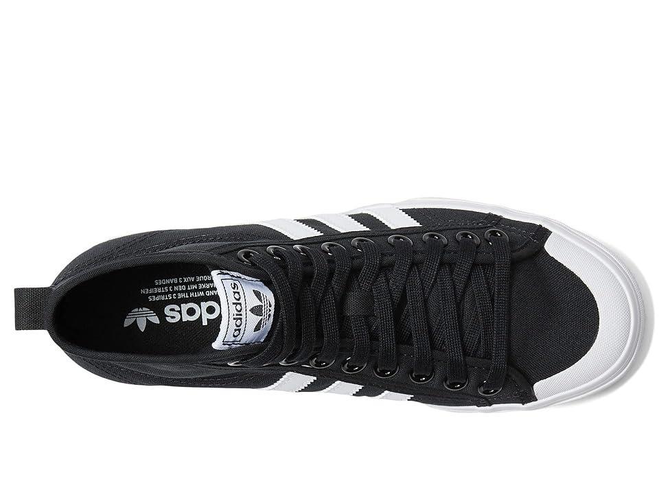 adidas Nizza Platform Mid Shoes Core Black 10 Womens Product Image