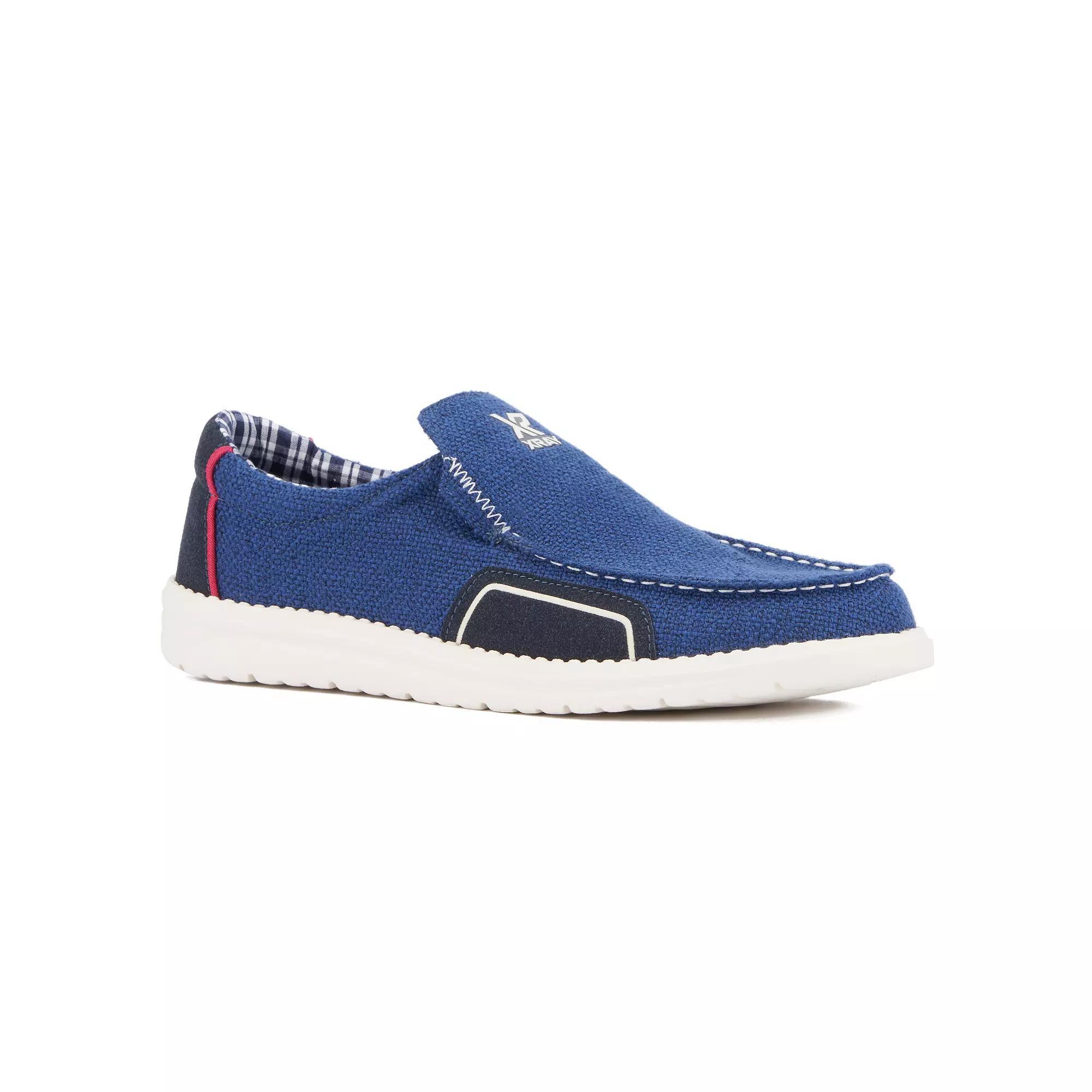 Xray Finch Men's Slip On Round Toe Sneakers, Size: 8, Blue Product Image