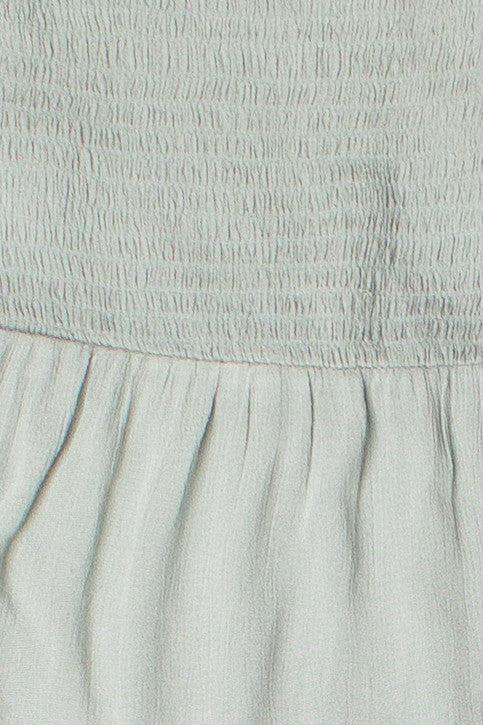 Tube Top Smocked Maxi Dress Product Image