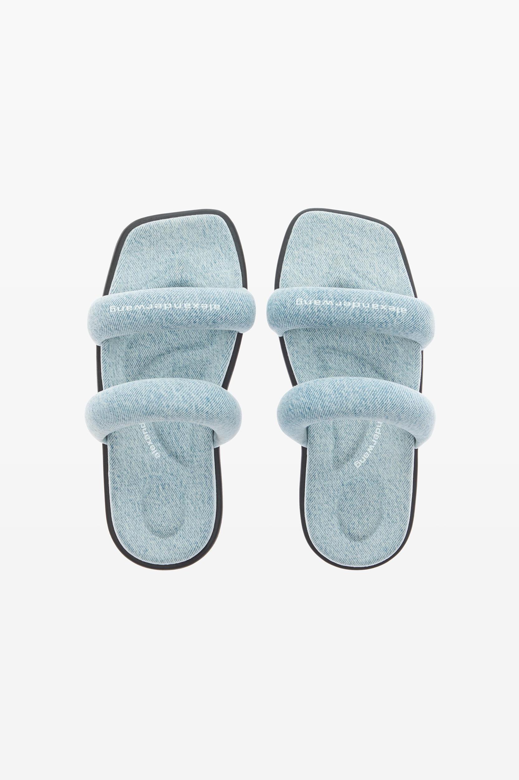Jay Flatform Sandal In Denim Product Image