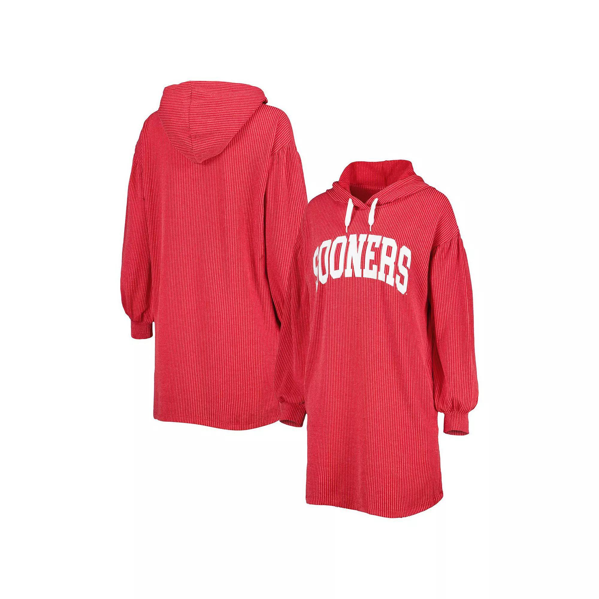 Women's Gameday Couture Crimson Oklahoma Sooners Game Winner Vintage Wash Tri-Blend Dress, Size: Medium, Red Product Image