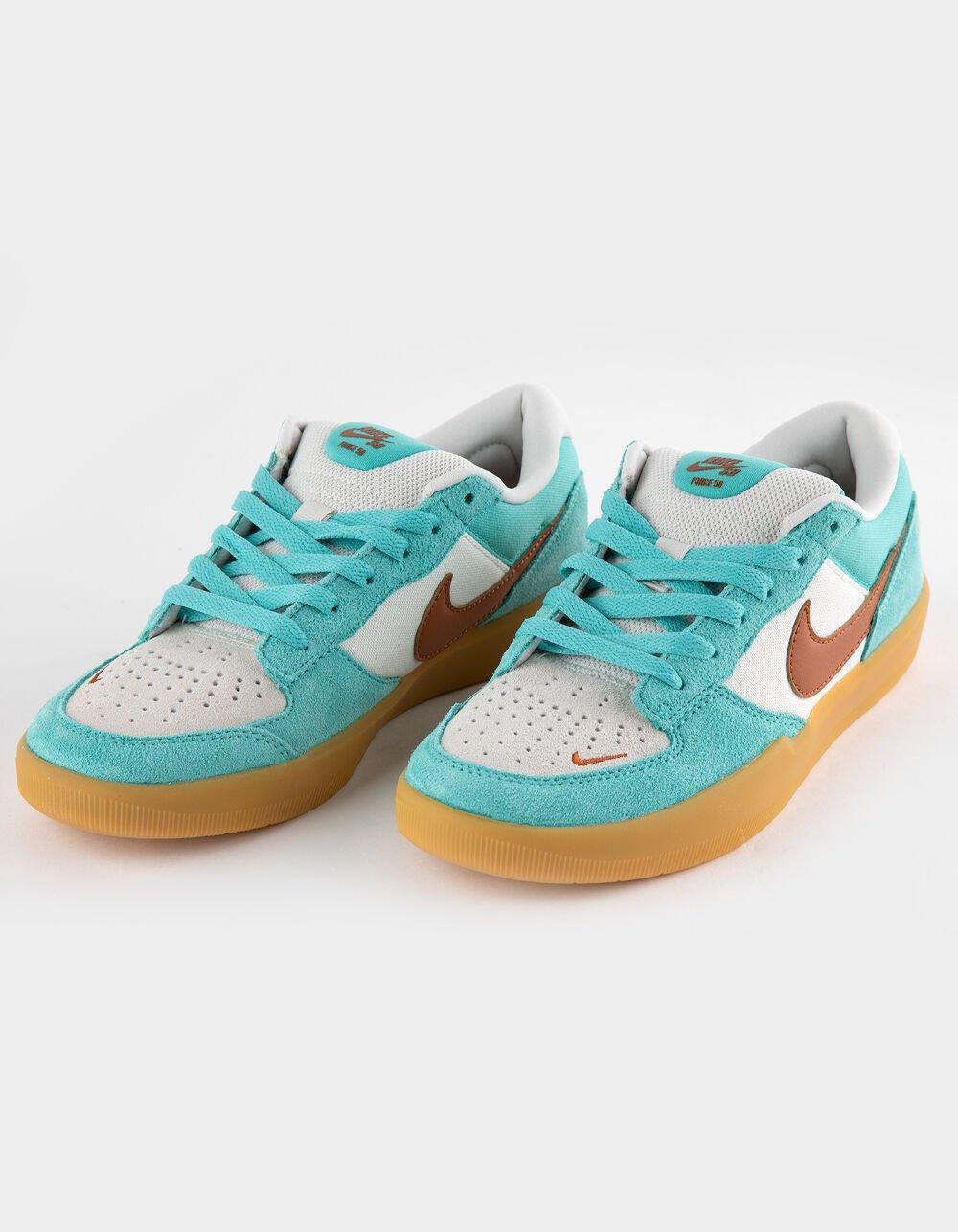 NIKE SB Force 58 Mens Shoes - TEAL BLUE Product Image