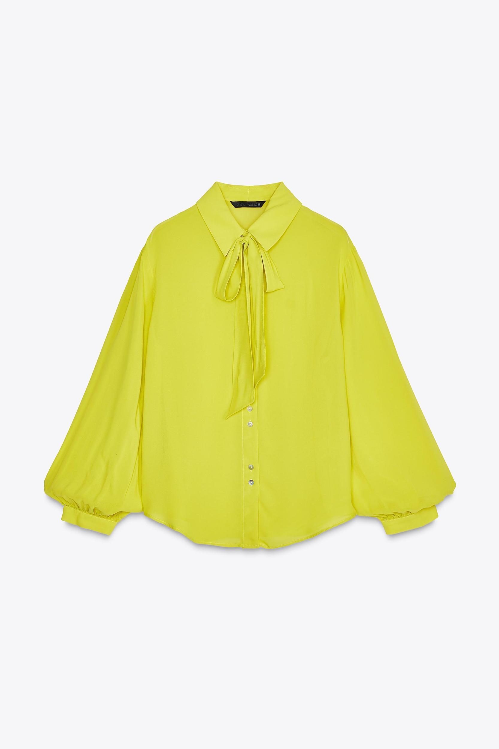 FLOWY BOW SHIRT Product Image
