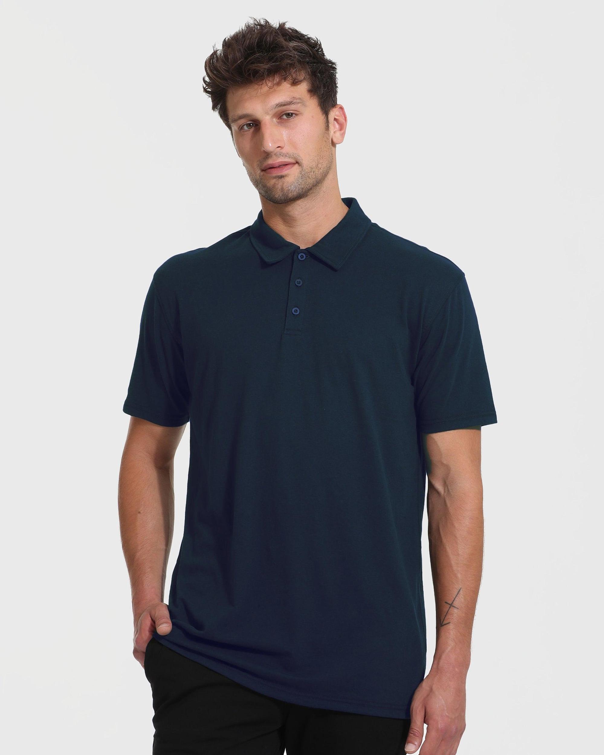 Standard Tall Short Sleeve Polo 3-Pack Product Image