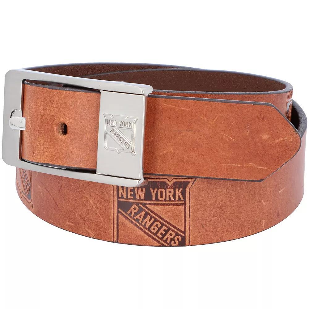 Men's New York Rangers Brandish Belt, Size: 44, Ran Team Product Image