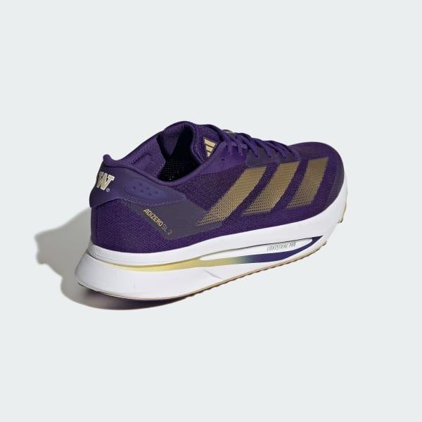 adidas Washington Adizero SL2 Running Shoes Team College Purple M 13 / W 14 Unisex Product Image