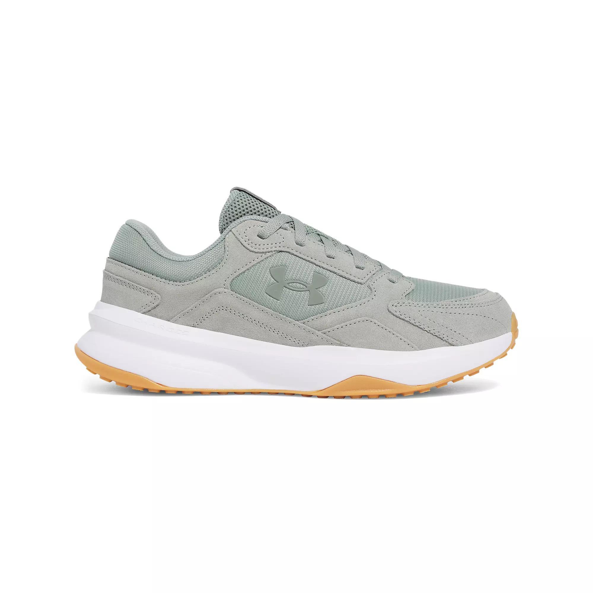 Under Armour Edge Men's Suede Training Shoes, Size: 14, Silica Green Product Image