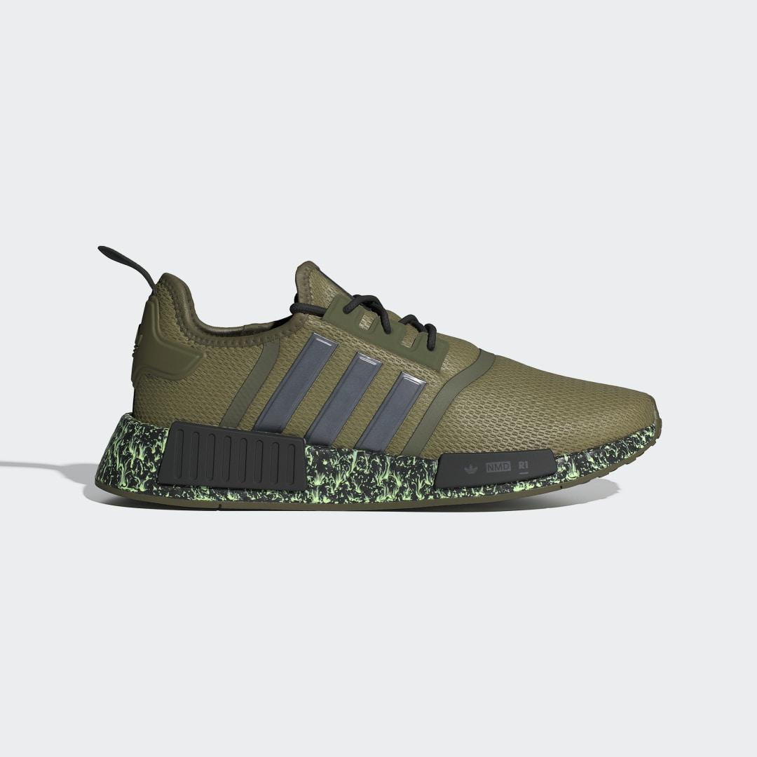 adidas Originals Mens adidas Originals NMD R1 - Mens Running Shoes Grey/Light Onix/Cloud White Product Image