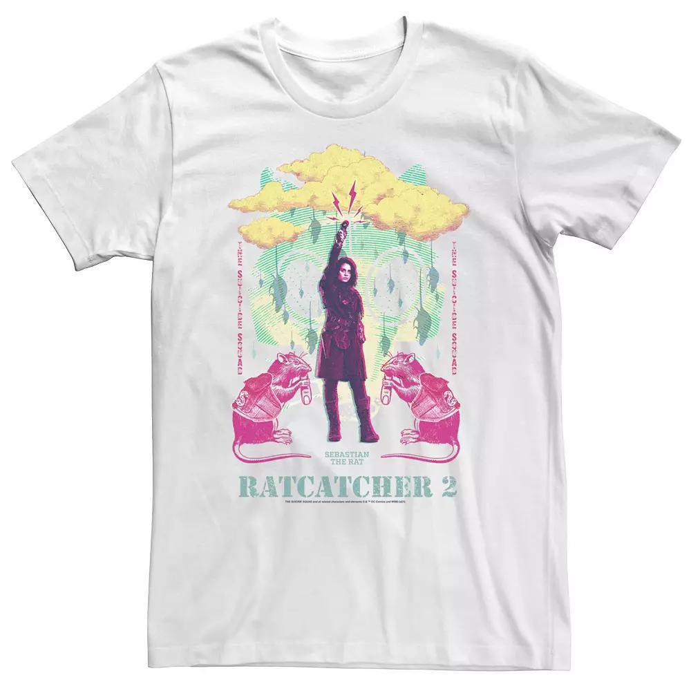 Big & Tall The Suicide Squad Rat Queen Poster Tee, Men's, Size: 5XL, White Product Image